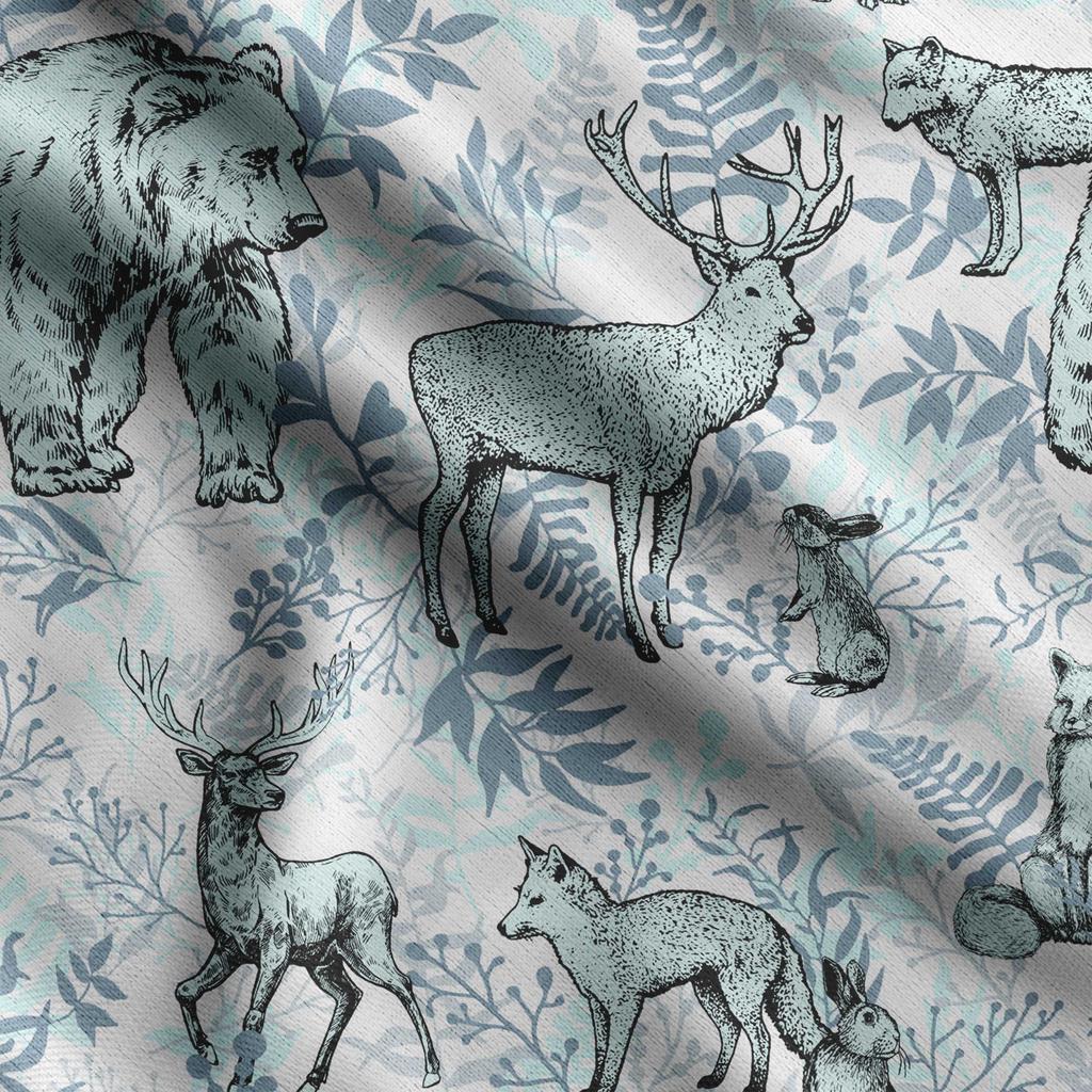 Soimoi Животный принт, хлопковый батист, ткань для квилтинга, продаваемая во дворе шириной 42 дюйма, хлопчатобумажная ткань средней плотности, швейные принадлежности,
