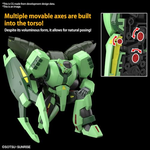 BANDAI SPIRITS Пластиковая модель HG Mobile Suit Z Gundam Volinok Samaan в масштабе 1/144 с цветовой кодировкой