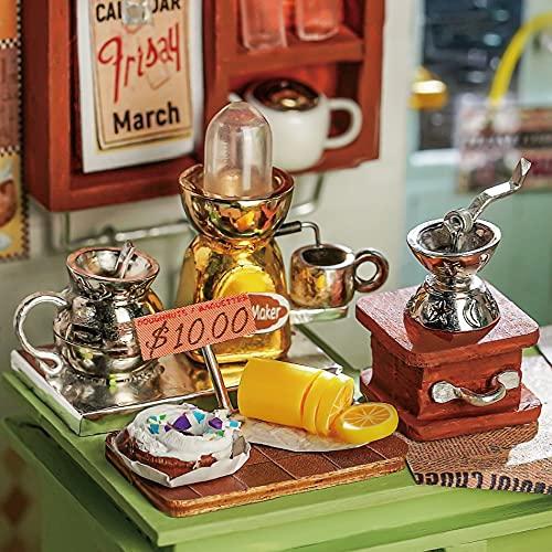 Tsukurundesu® DIY Miniature House Dollhouse DG Series Flower Cafe with Japanese Instructions