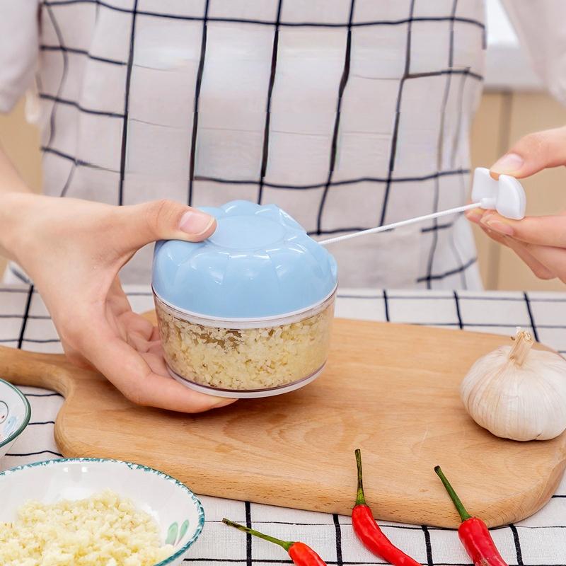 Kitchen Gadgets Garlic Masher Household Crusher Hand Garlic Triturator Manual Mashed Garlic Press Cutting Minced Garlic Tool