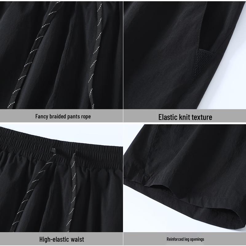 MARK FAIRWHALE Men's Lightweight Cool-Touch Casual Shorts