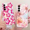 For Vivo V27 V27Pro Cute Flower Butterfly Cat Painted Case For Vivo V 27 V27 Pro V2230 V2231 Soft Silicone TPU Phone Cases
