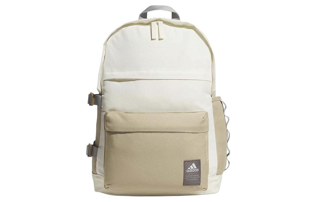 Adidas Recycled Material Backpack Medium Unisex Beige JF6561