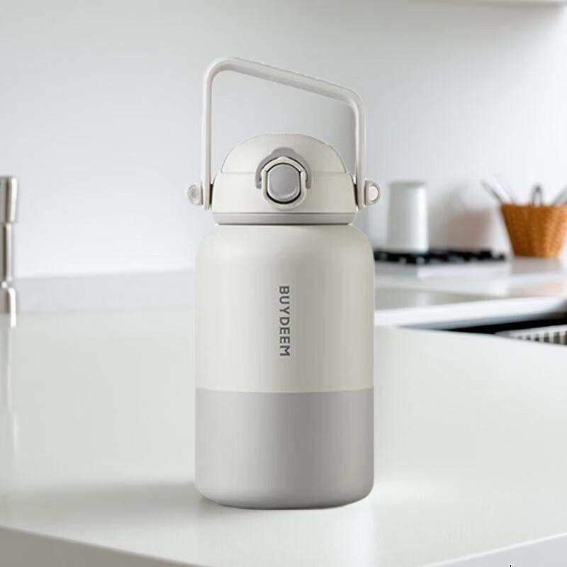 Buydeem 1L Leak-Proof Insulated Thermos