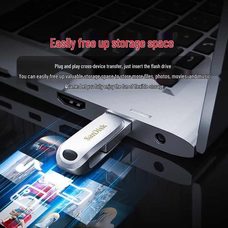SanDisk Ultra Dual Drive USB 3.2 Type-C Flash Drive