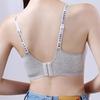 Женский сексуальный бюстгальтер Push Up Bralette, бесшовный, беспроводной, для сна, мягкий, с принтом букв, нижнее белье, удобное нижнее белье