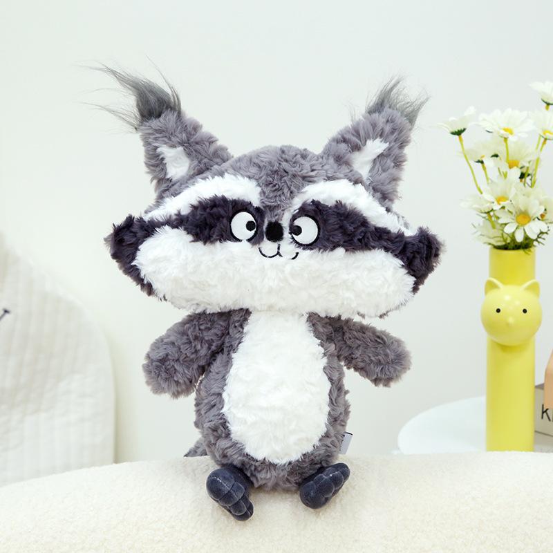 Забавная кукла лиса плюшевая игрушка милая маленькая кукла лиса детский подарок на день рождения подушка для бросания