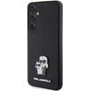 Karl Lagerfeld KLHCS24SPSAKCMPK S24 S921 hardcase black/black Saffiano Karl & Choupette Metal Pin