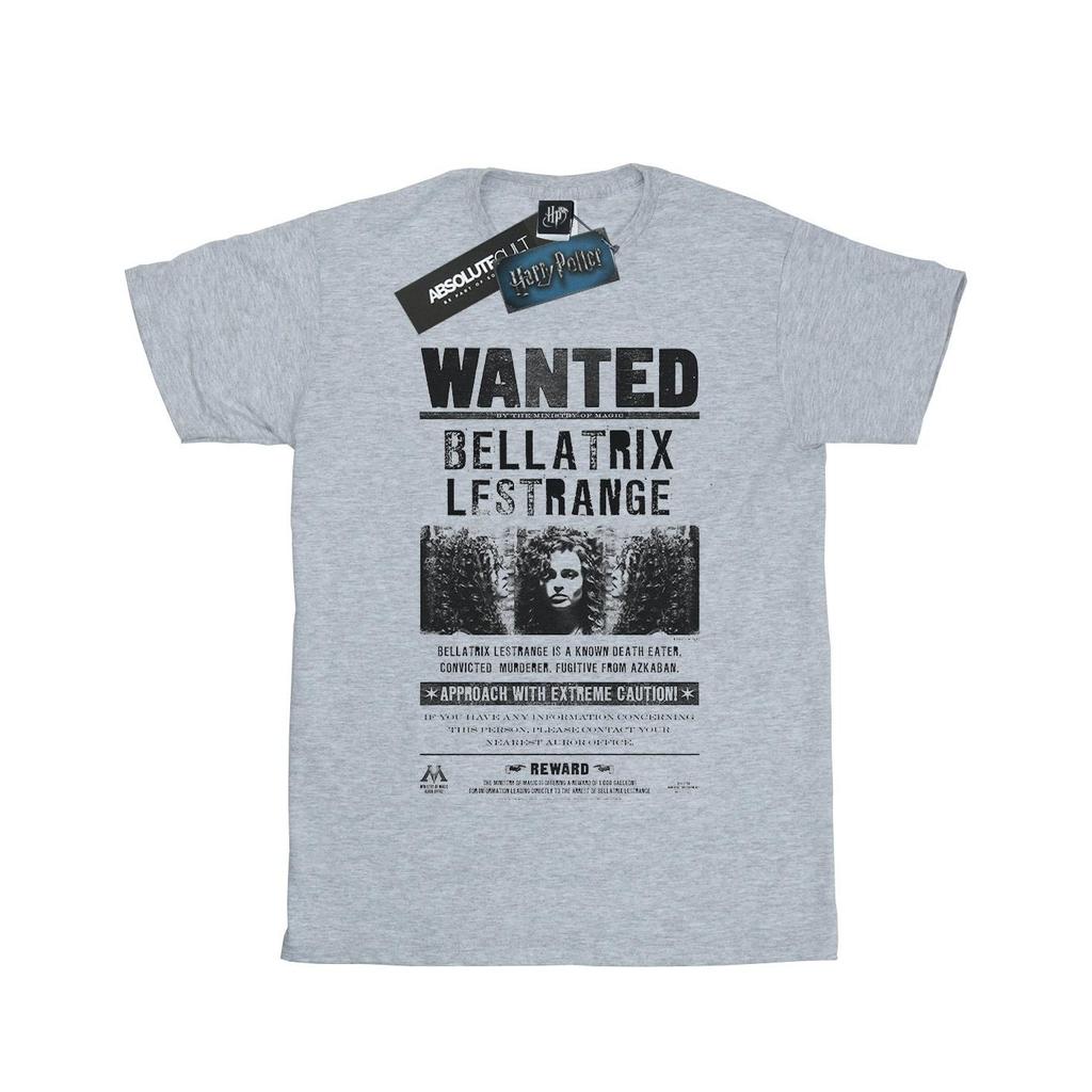 HARRY POTTER Хлопковая футболка с плакатом «Беллатриса Лестрейндж» для девочек