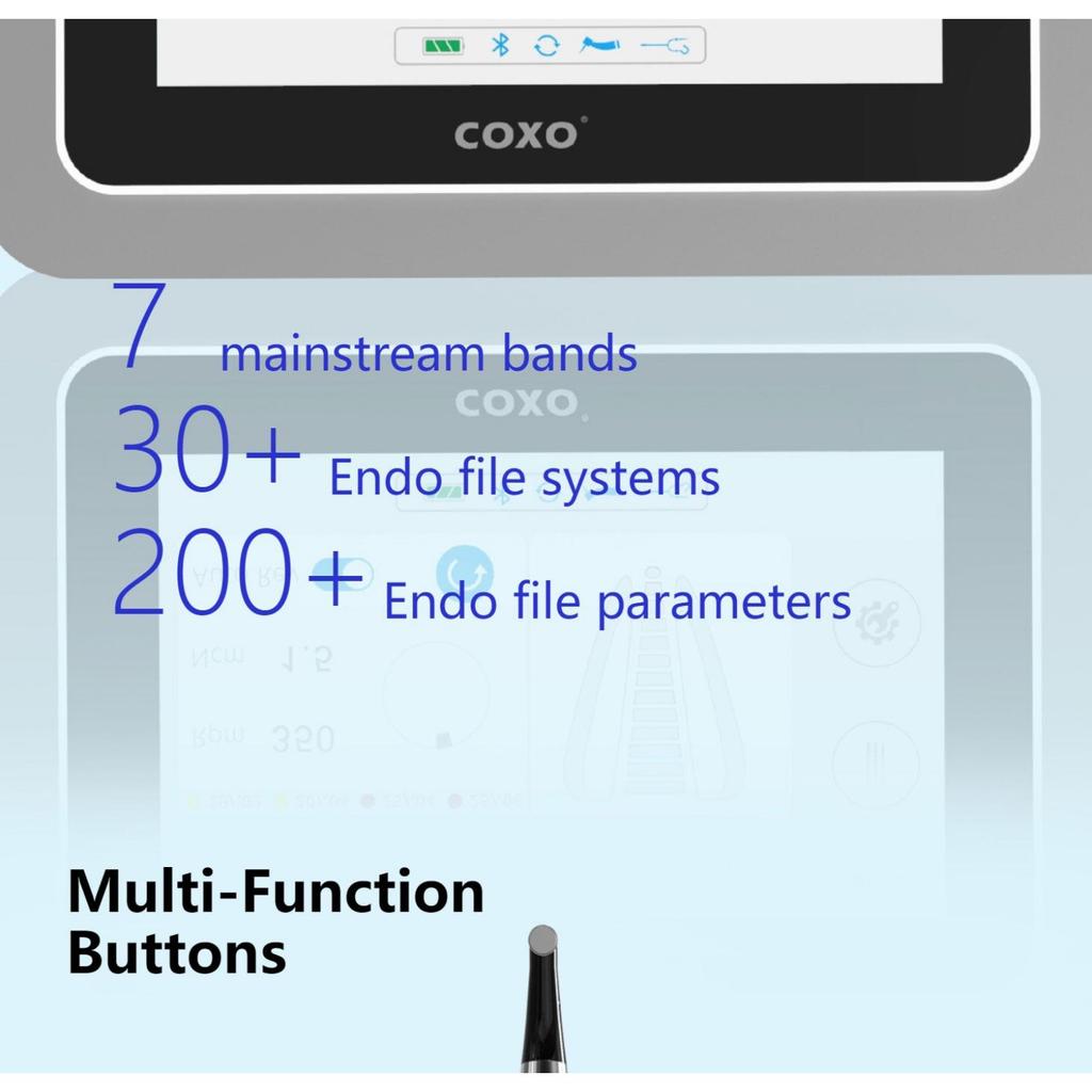 COXO Беспроводные эндомоторы C-SMART-I PILOT в стоматологии с апекслокатором Эндодонтическое оборудование