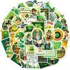 50 St. Patrick's Day Irish Festival Hat Handbook Decoration Material Waterproof Stickers