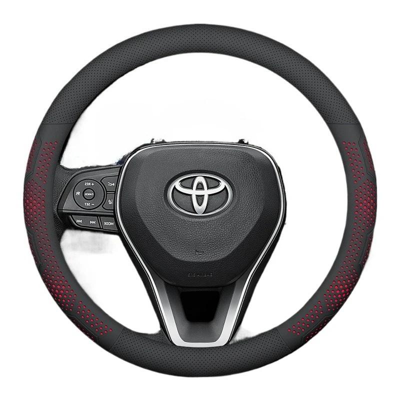 Новый стиль Кожаная Накладка на Руль Автомобиля Toyota YARiS Cross Grand Highlander Vios Urban Cruiser Hyryder VOXY Aqua Premio EZ0