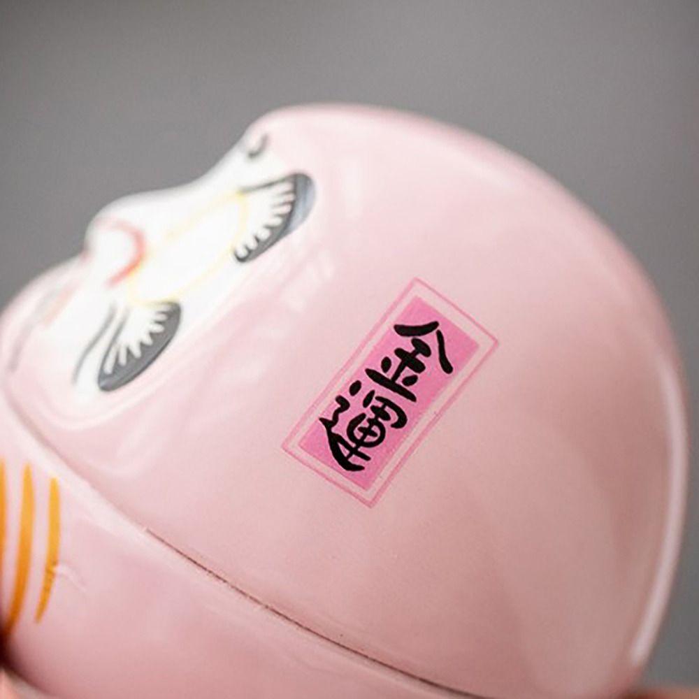 Кружка Дарума в японском стиле, Кот удачи, Ресторанное украшение, Пейзажная керамика, Аксессуары для домашнего декора, Подарки