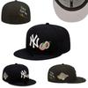 LA NY Embroidered Baseball Cap Unisex Hip Hop Flat Brim Sun Hat All-Season Outdoor