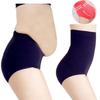 Женские однотонные бесшовные корректирующее белье с высокой талией, корсетные трусы с контролем живота