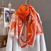 Кашемировый шарф для женщин Толстый теплый зимний плед Бренд Женский Роскошное качество Шаль-накидка Буфанда Пончо Эшарп Пашмина