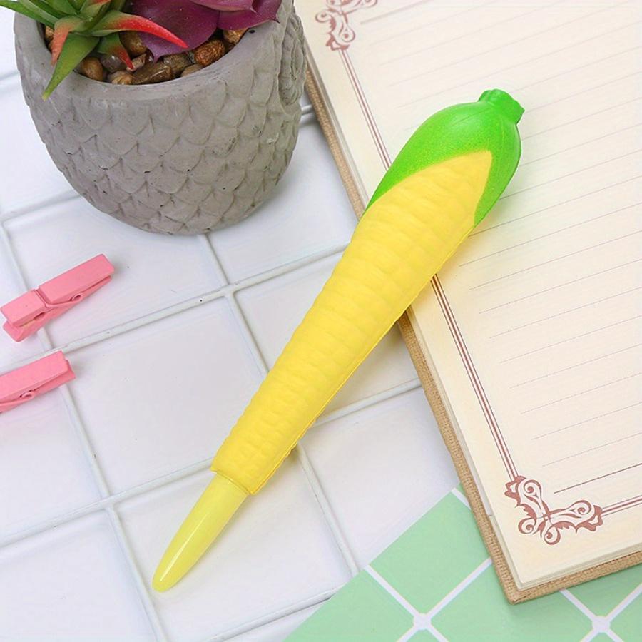 3 шт. 0,5 мм креативная ручка для декомпрессии, мягкая ручка с медленным отскоком, канцелярские принадлежности для обучения с использованием мультфильмов, офисные принадлежности, гелевая ручка с вентиляцией