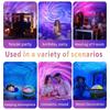 1PC LED Galaxy Projector Light Colorful Galaxy Sky Projector Bedroom Night Light Kids Room Decoration Christmas Party Decoration