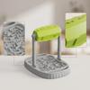 Slow Feeder with Rotating Barrel Stable for Mealtime, Fast Eaters, Dogs and Cats