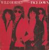 7inch Record WILD HORSES - Face Down EMI5047 EMI 1980 UK Rock Used