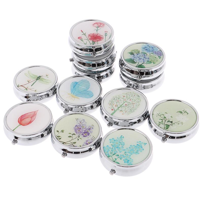 Органайзер для лекарств, портативная коробка для таблеток, контейнер для хранения косметики, складной чехол для таблеток