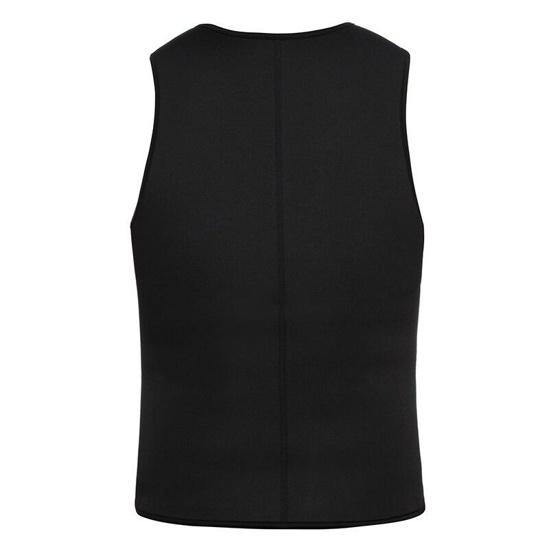 Мужской неопреновый костюм для сауны, жилет для тренировки талии, тренажер для похудения, формирователь тела, компрессионные рубашки, термомайка, майки для тренировок, корректирующее белье, нижнее белье