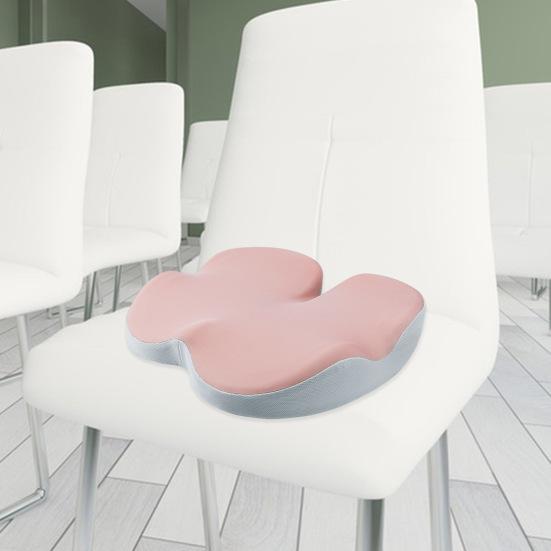 Эргономичная подушка для ягодиц, подушка для сиденья от геморроя, не забитая, смягчающая давление на копчик, пена с эффектом памяти