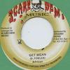 7inch Record AFRICAN - Get Mean Scare Dem Muzic 2001 Jamaica Reggae, Ska & Dub