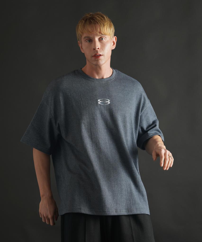 PHERMENON [2Pack] Super Oversized Logo Short Sleeve T-Shirt (4 Colors)