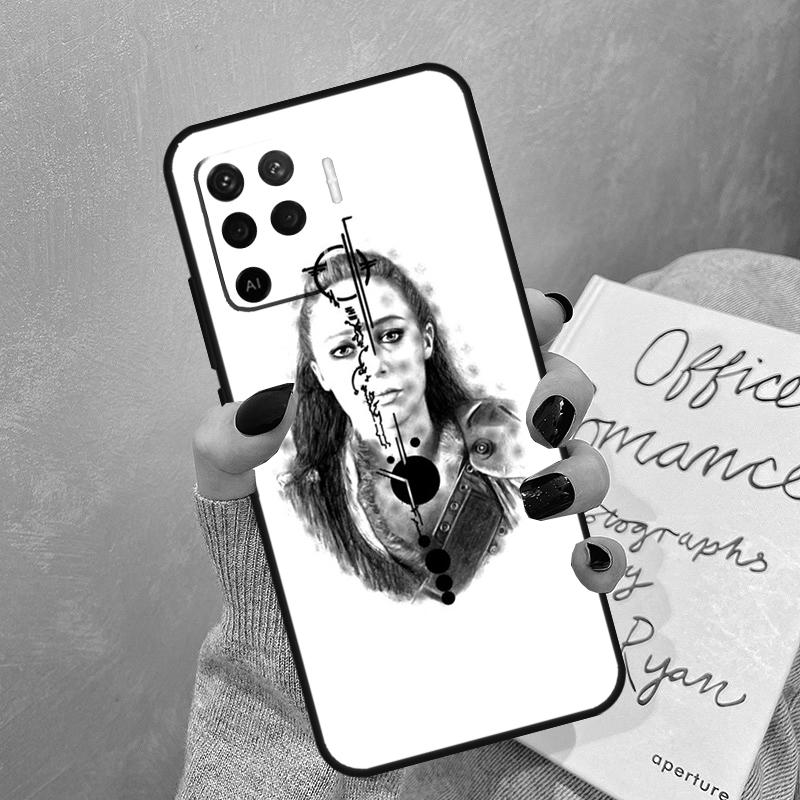 Heda Lexa The 100 TV Case For Oppo A78 A98 A18 A38 A58 A60 A80 A40 A77 A57 A17 A74 A54 A94 A96 A76 A16 A15 A5 Pro