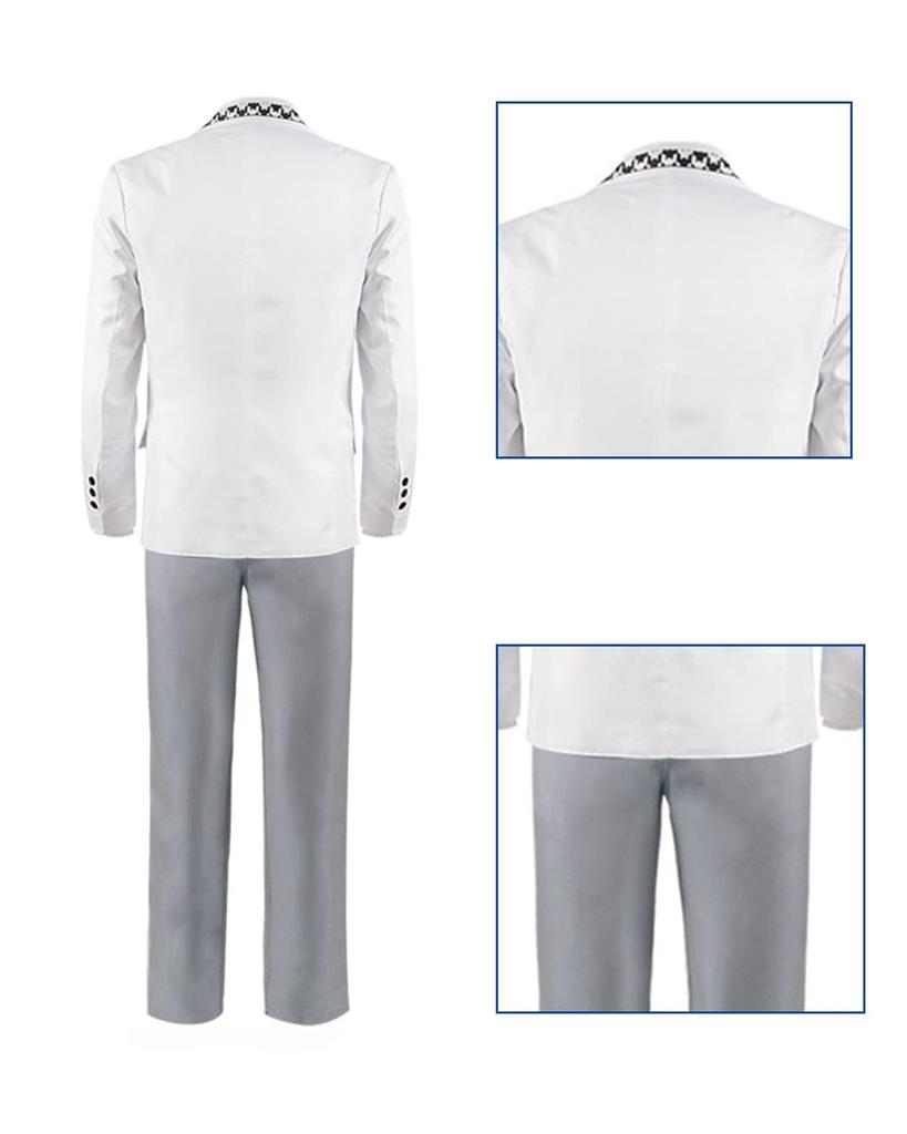 [Excellent Quality] Blue & Lock Mikage Reo and Nagi Seishiro Cosplay Uniform Anime Cosplay Costume, Unisex, School Festival Costume (Uniform, Size L)