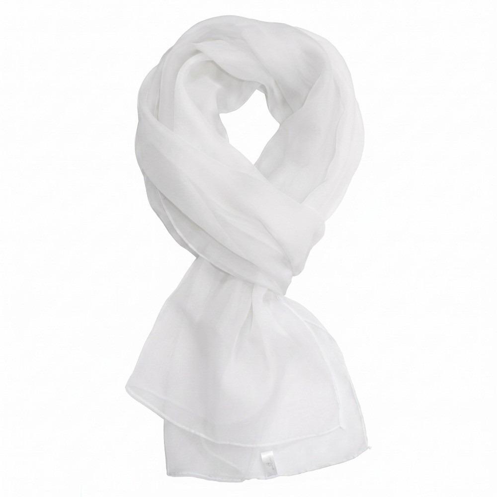 Thin Shawl Chiffon Beach Towel Solid Color Turban Wrap Scarf Women