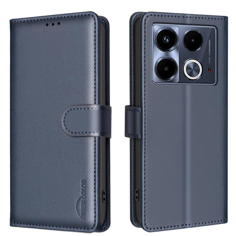 Чехол-книжка для кошелька для Infinix Note 40 Pro 4G Чехлы для Infinix Note40 Pro+ Plus 5G Coque Кожаные защитные сумки для телефона 2025