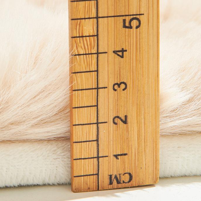 Плюшевая теплая подушка с кроликом, зимняя подушка для стула, офисная обеденная подушка для стула, подушка для стула, бытовая подушка