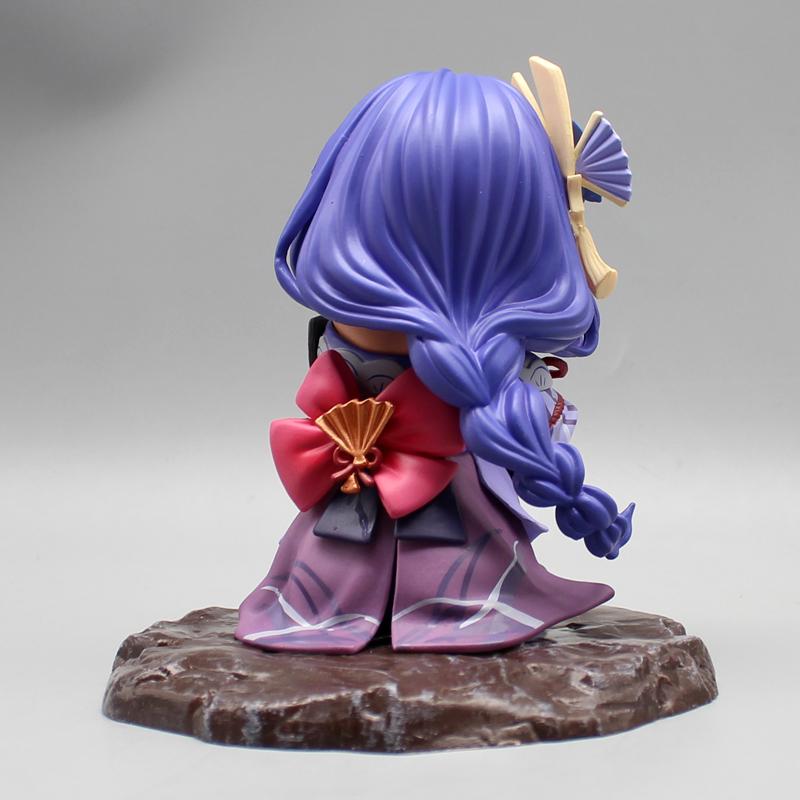 Gk Raiden Shogun Q Girl Фигурка Kawaii Модель Настольное Украшение Коллекционная Игрушка Подарки