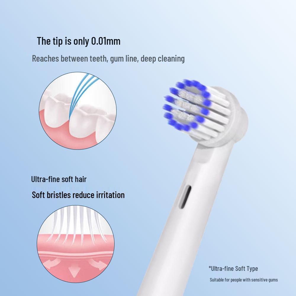 Совместимые насадки для электрических зубных щеток Oral-B различных типов для комплексного ухода за полостью рта