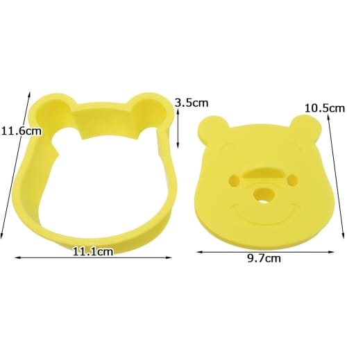 Skater Exciting Bread Cutter Winnie the Pooh Disney PNB