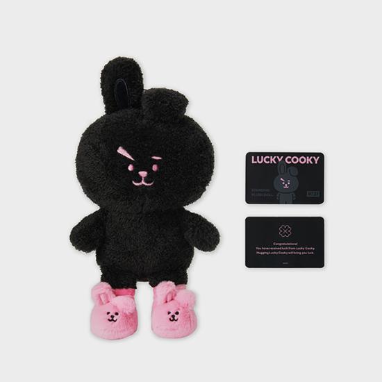 BT21 Кукла LUCKY COOKY, черное издание