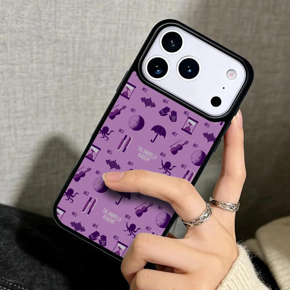 Capa Case for iPhone 17 Air 16 Pro Max 15 Plus 11 13 Mini 14 12 Back Phone Cover the umbrella academy movie TV
