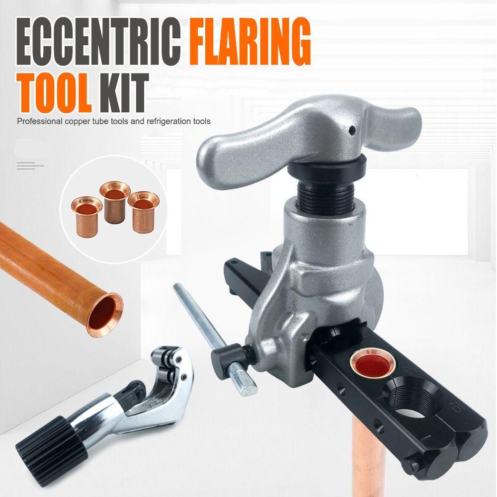 Single Clamp Plate Copper Pipe Flaring Tool Tube Expansion Reamer  Refrigeration Repair