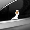 Мультяшный Гусь Игра Креативные Автомобильные Наклейки Авто Весь Кузов Водонепроницаемый Стайлинг Виниловая Пленка Цветная Наклейка Авто Аксессуары для Экстерьера