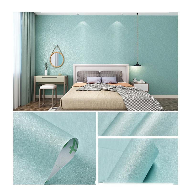10 м водонепроницаемые самоклеящиеся шелковые обои из ПВХ настенные наклейки для мебели контактная бумага DIY домашний декор