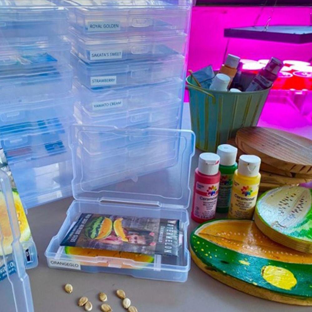 Hardware Photo Storage Box 4x6Inch Electronic Component Box Classification Organize  Student