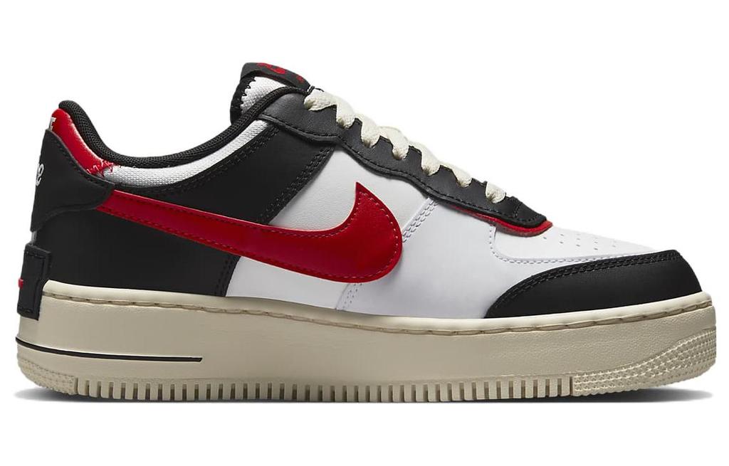 Nike Air Force 1 Low Shadow Белый Саммит Университетский Красный Черный Женские DR7883-102