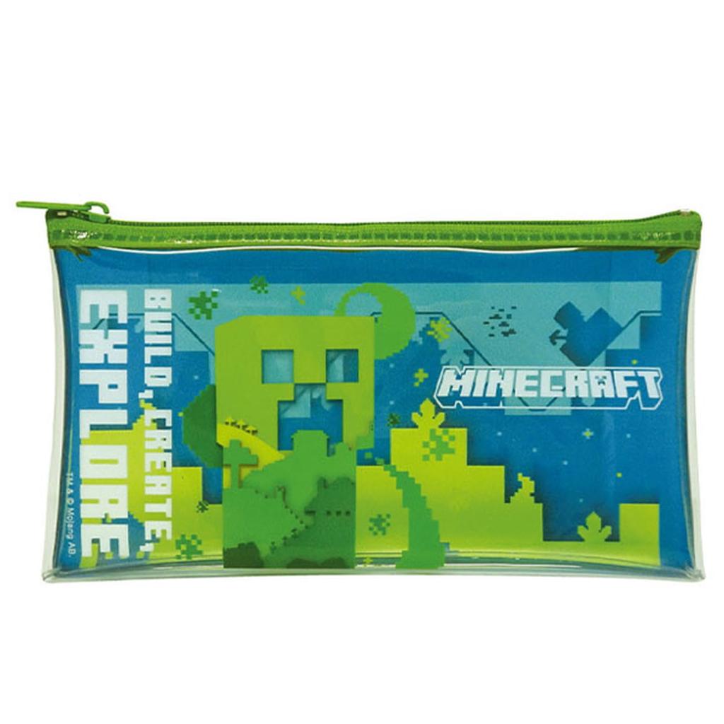 K Company Minecraft Виниловый плоский чехол Зеленый x W20 x (Paper Craft) MCT-PVF-GN H11.5 D1.8см