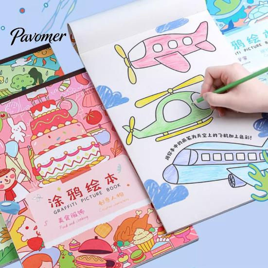 Канцтовары для детского сада 2 шт. Детская раскраска, 30 страниц, Рисование и скетчинг, Веселые занятия в помещении, Для художественных принадлежностей, Портативная
