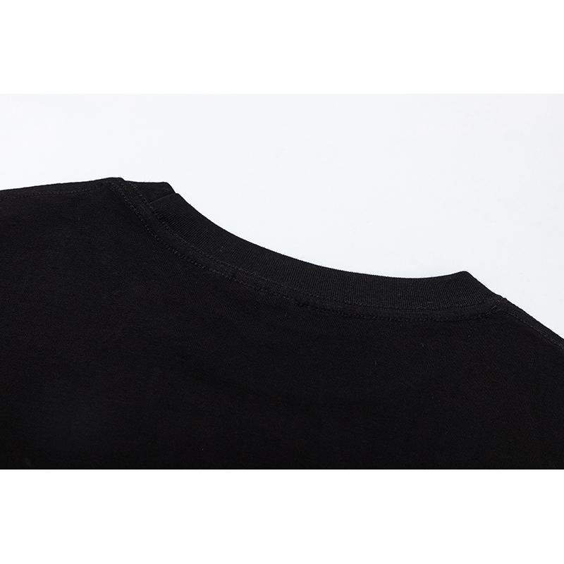 704 Trapstar London 2025 Summer New High Quality Cotton Round Neck Loose Large Size Men's and Women's T-shirt Couple T-shirt