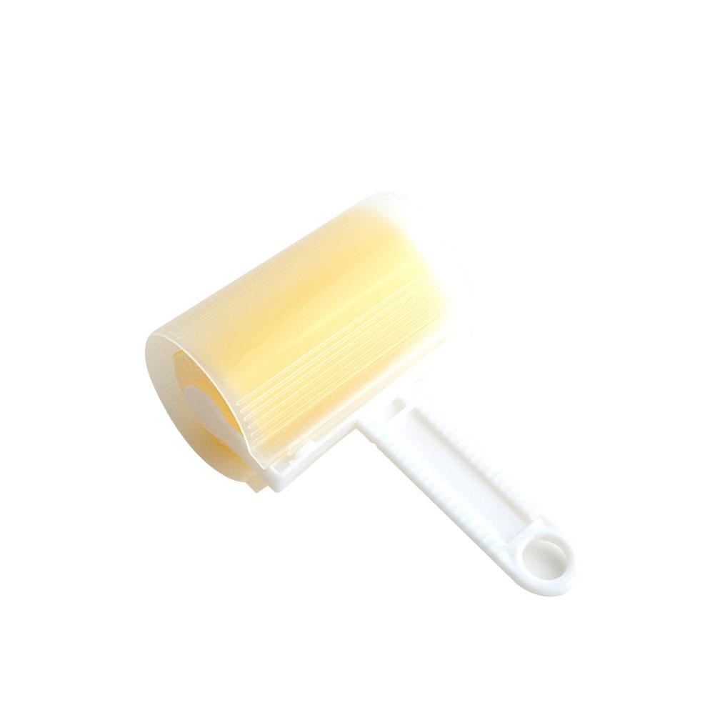 Средний моющийся липкий ролик для чистки одежды, ковра, шерсти животных, пыли, ворса