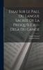 Книга Essai Sur Le Pali, Ou Langue Sacree De La Presqu'ile Au-dela Du Gange