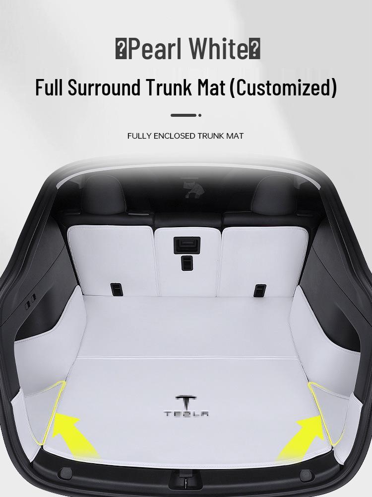Полнопокрывной коврик в багажник для Tesla Model Y - Аксессуары Maodou